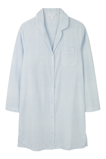 Double Check Cotton Nightshirt